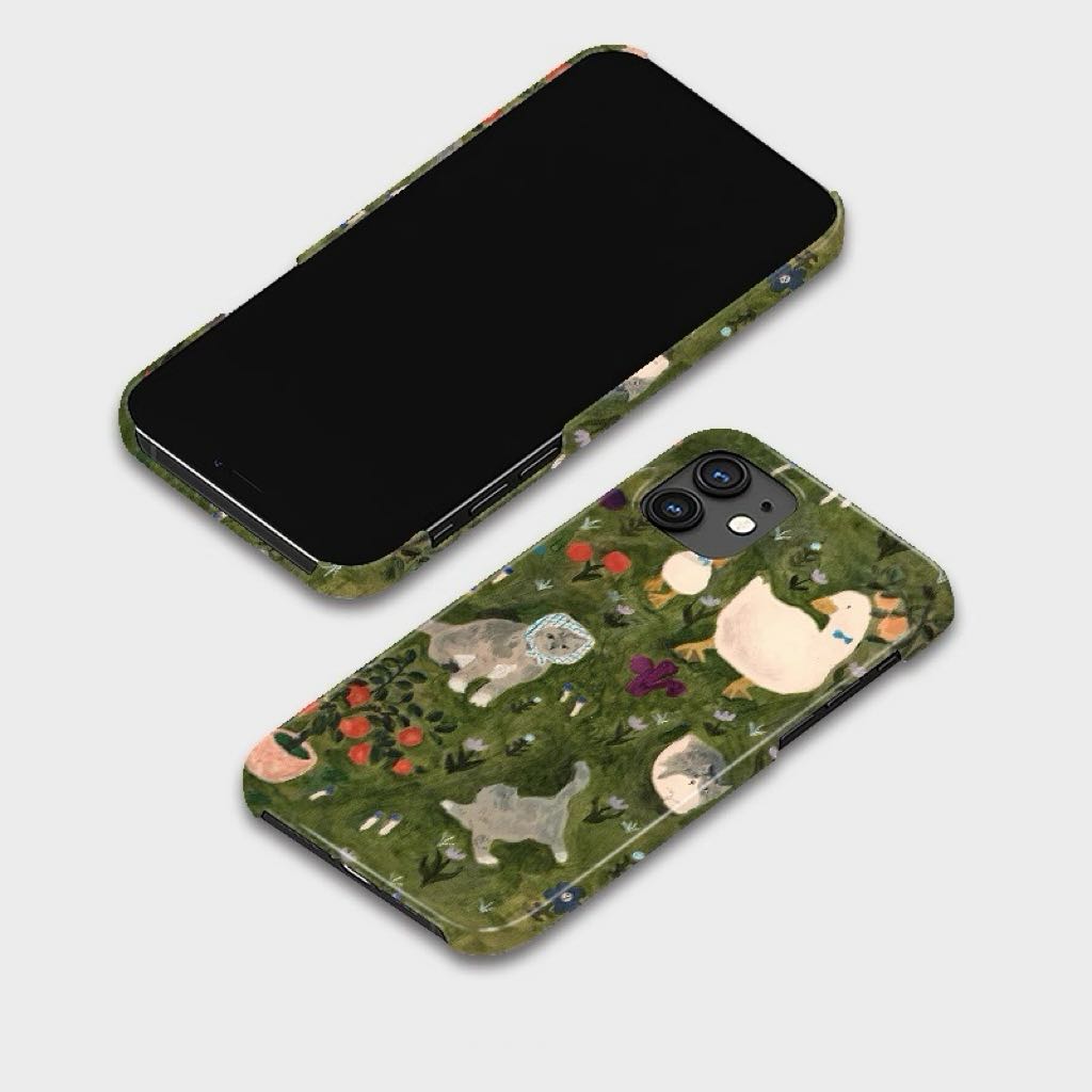 Whimsical Farmyard Friends Phone Case